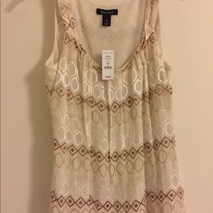 Silky dressy tank